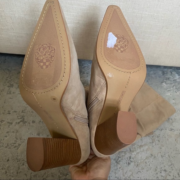 New! Vince Camuto Derika Boots in Tortilla, SZ 9 - Picture 12 of 13